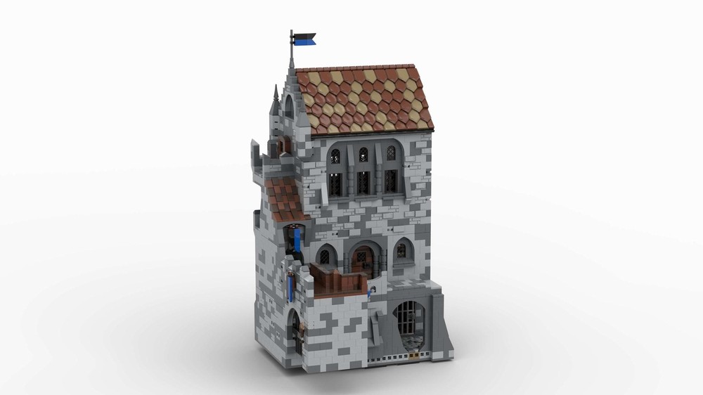 Lego H06 Prison and Writing Rooms for my medieval castle
