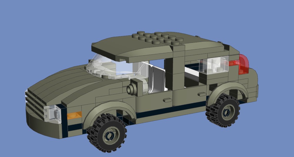 Lego VW Tiguan - A Family car