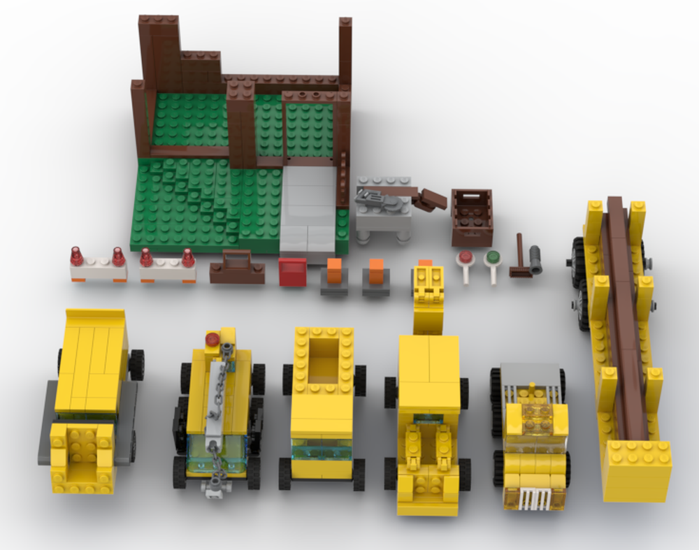 LEGO Construction Site Resources