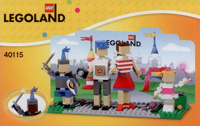 Lego LEGOLAND Entrance with Family