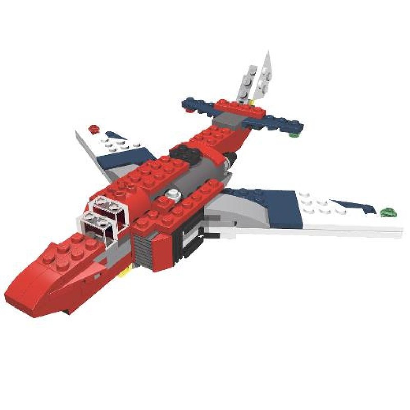 Lego 31020 Red Jet