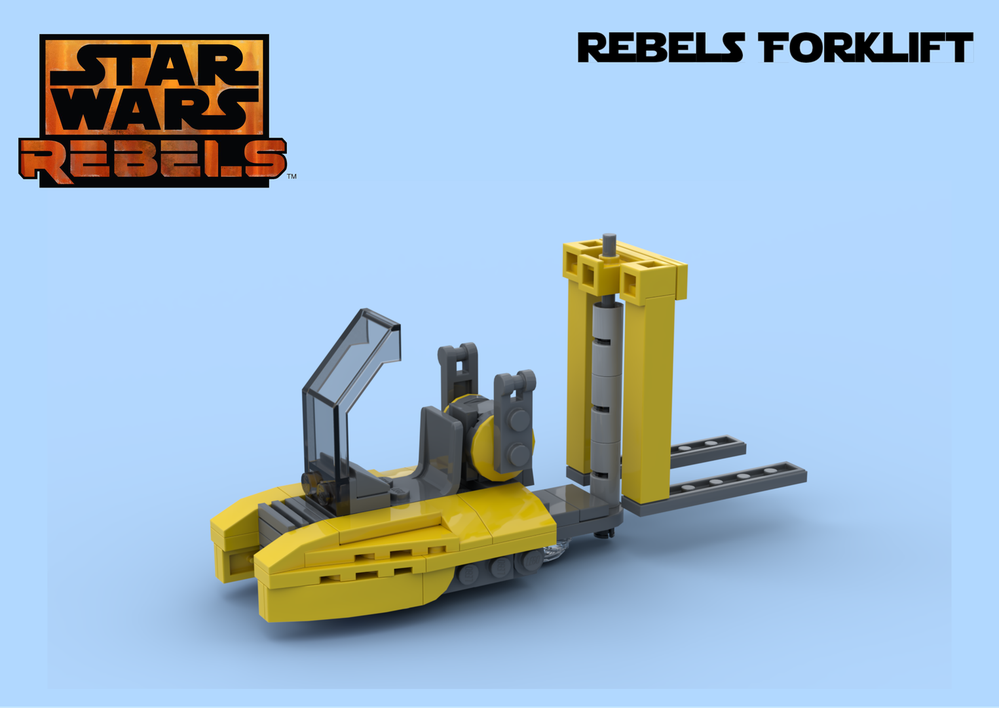 Lego Rebels Forklift