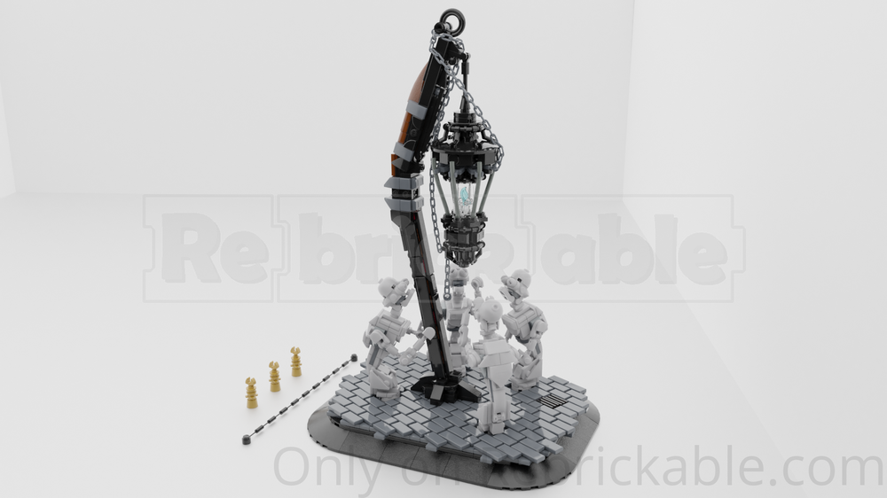Lego Bloodborne Lamp