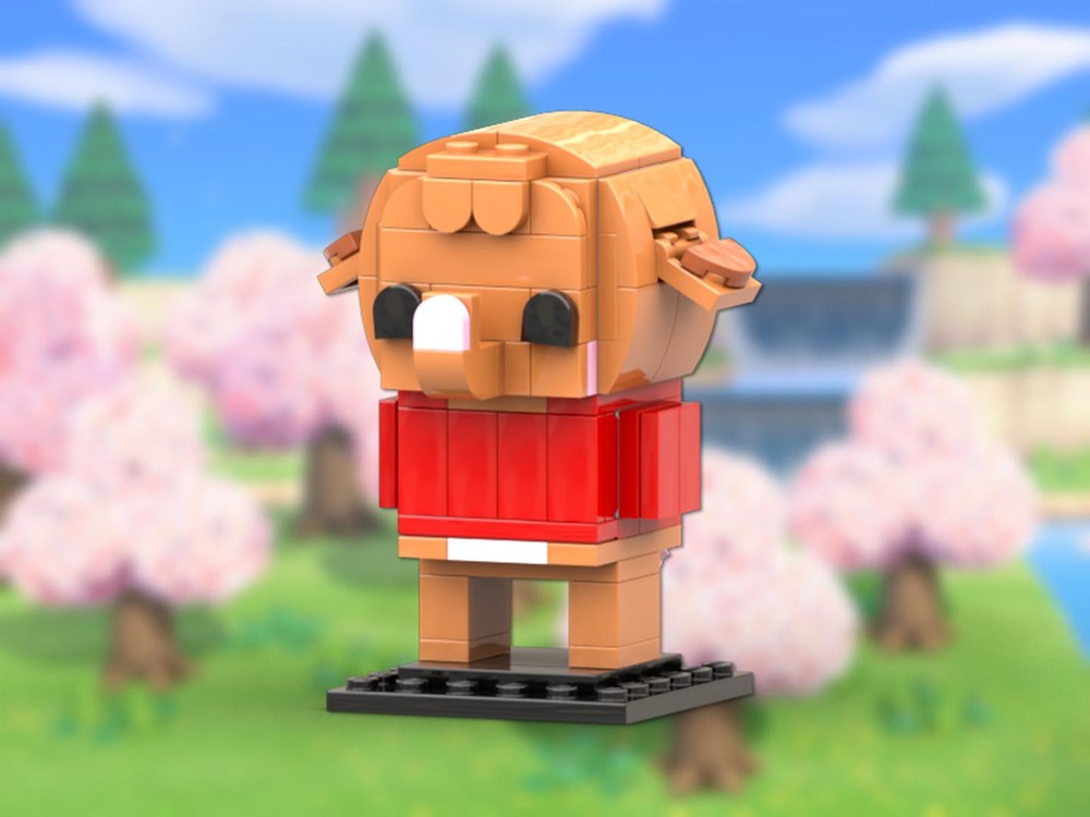 Lego Ellie Brickheadz (From Animal Crossing)