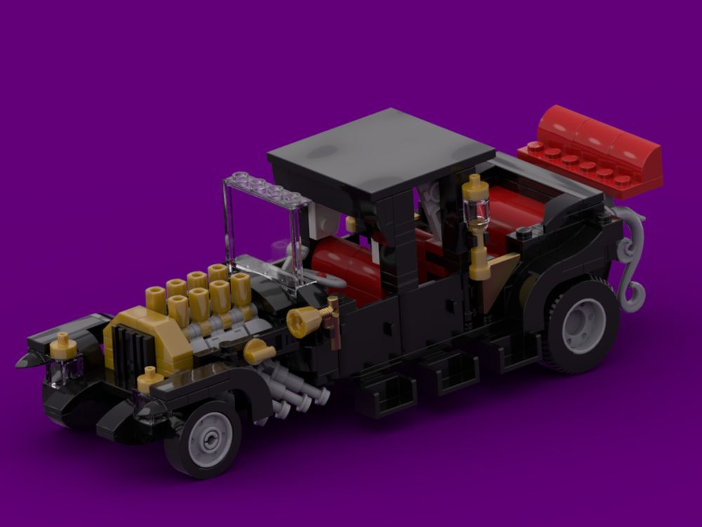 Lego The Munsters - Munster Koach 8 stud wide