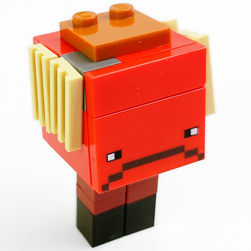Lego Strider, Black Jumper Plates, Red 1x3 Plate