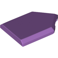 Lego Tile Special 2 x 3 Pentagonal / Medium Lavender
