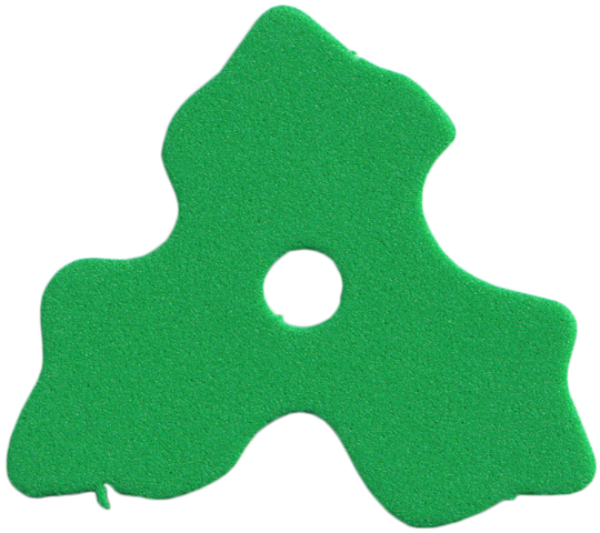 Lego Scala Foam For Set 3148-1, Bracelet Section / Bright Green