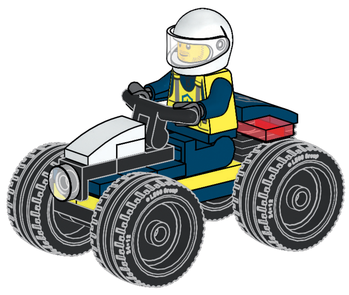 Lego Police Buggy