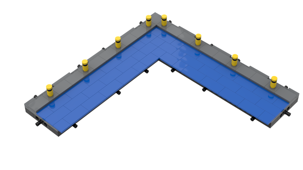 Lego Brick Builders Road System Bikelane Inner Corner