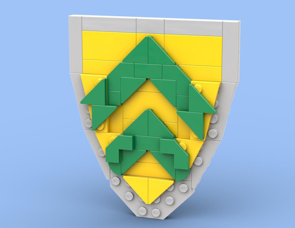 Lego Shield Chevrons 6:1