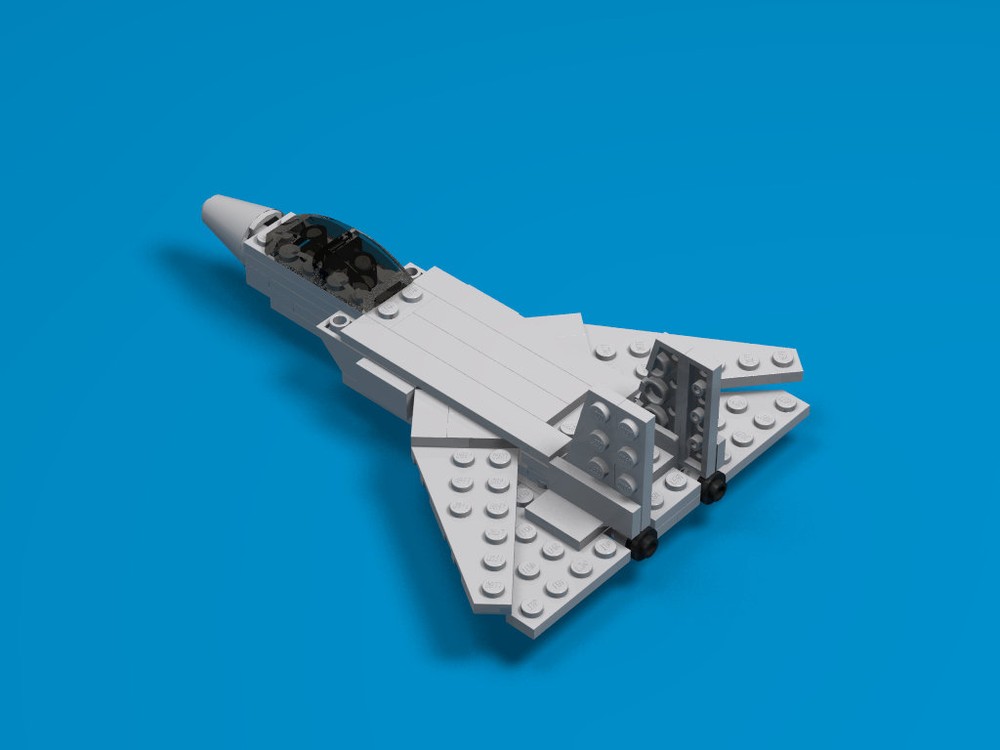 Lego Fighter Plane 6a (Micro) F-14