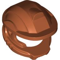 Lego Helmet Space, Flat / Dark Orange