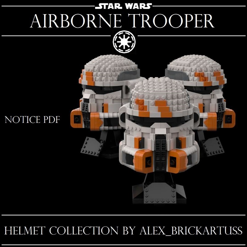 Lego Helmet Airborne trooper