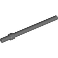 Lego Bar 6L with Stop Ring / Dark Bluish Gray