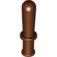 Lego Weapon Truncheon / Reddish Brown