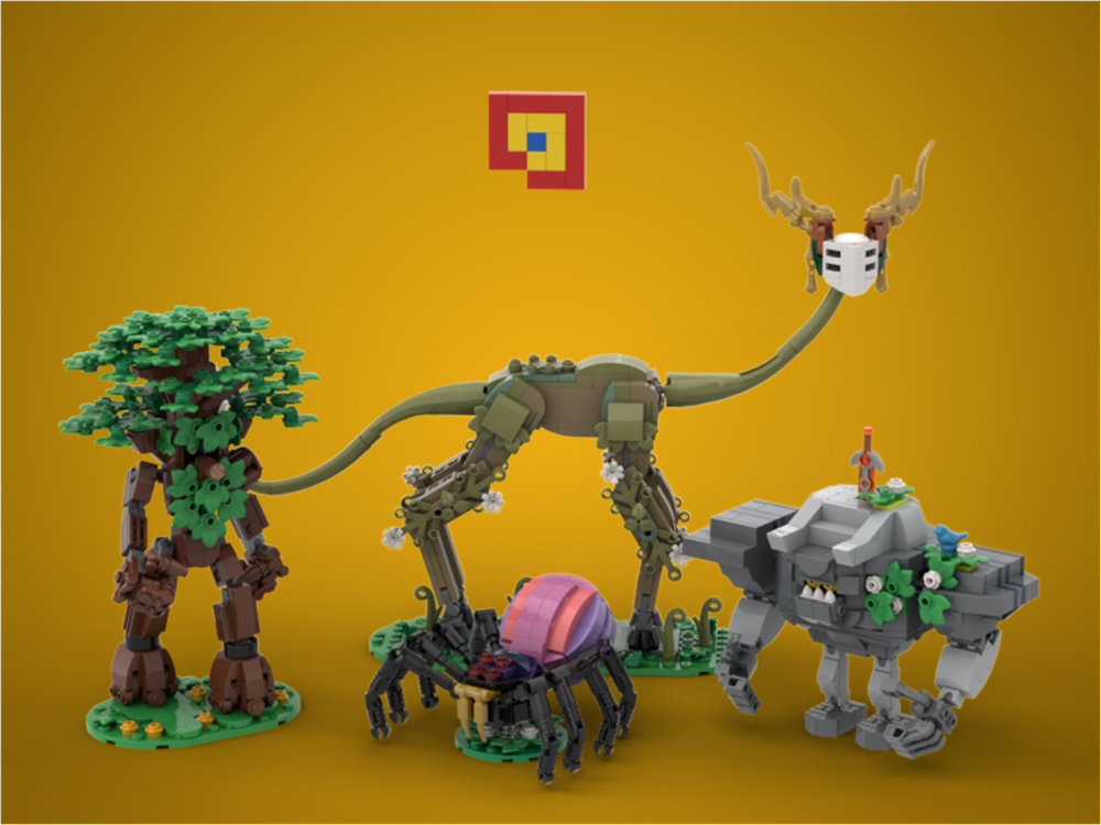 Lego Forest creatures - Fantasy Bestiary
