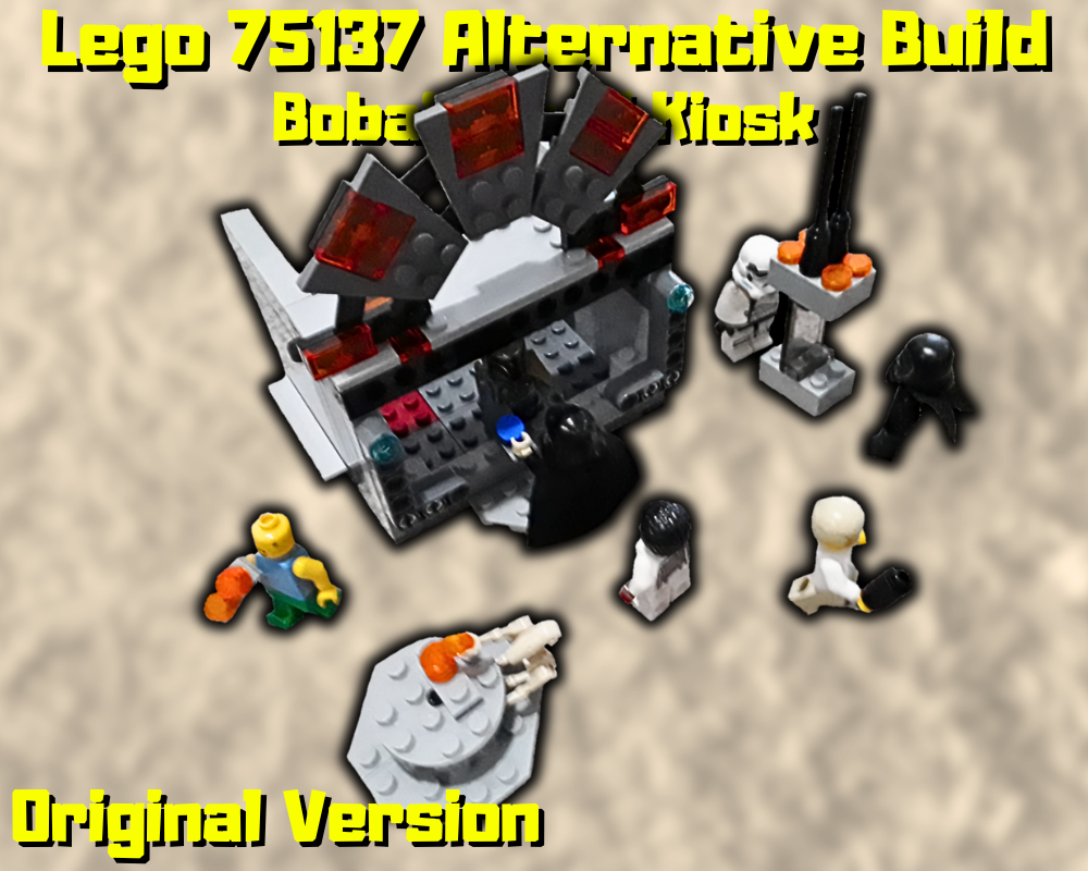 Lego Boba's Food Kiosk: Original Version