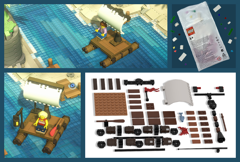 Lego Caribbean Raft