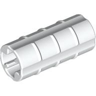 Lego Technic Axle Connector Ridged [with x Hole x Orientation] / White