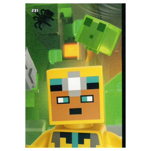 Lego Trading Card, Minecraft Series 2 Boom-Bastic, Standard Card - Spooky Creatures / [No Color/Any Color]