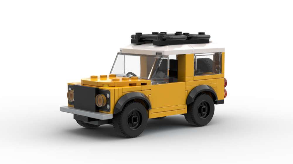 Lego 40650 Simple Mod Land Rover Classic Defender