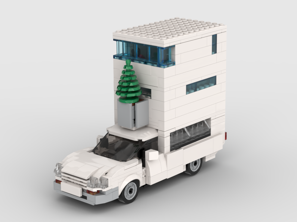 Lego Citroen CX Break Campervan - 8 stud wide