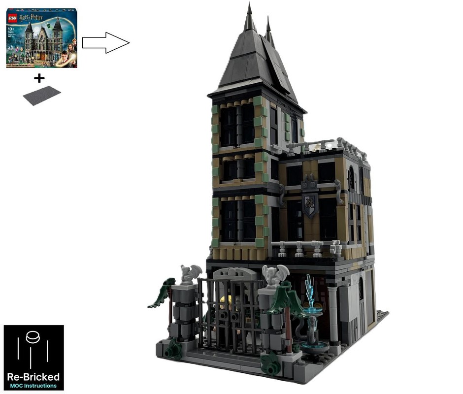 Lego Malfoy Home Modular Alternate build of 76453