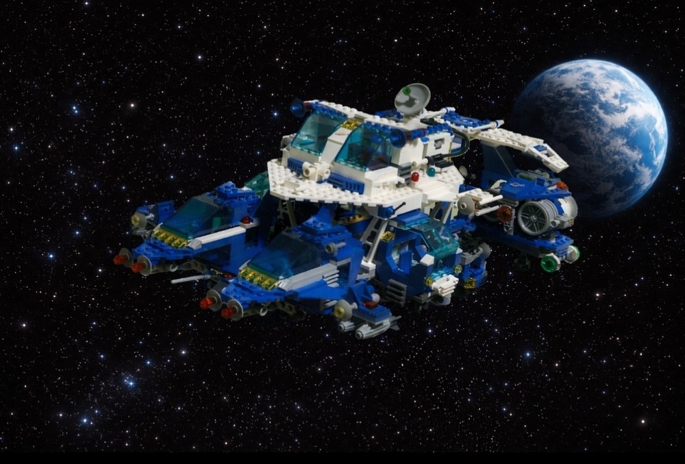 Lego Classic Space cargoship