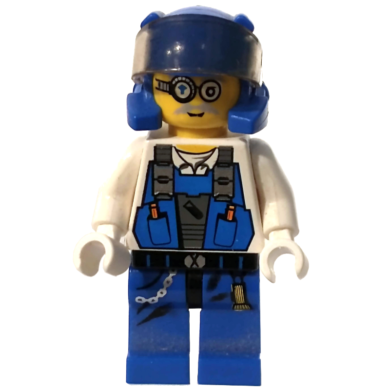 Lego Brains, Blue, with Visor