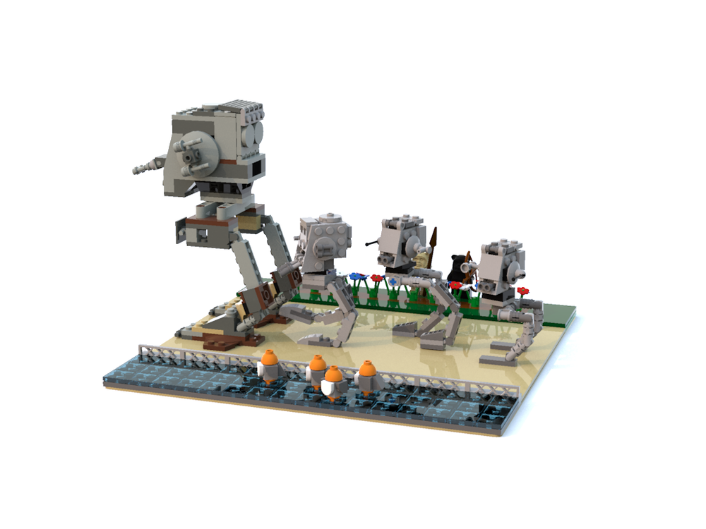 Lego 32x AT-ST Family