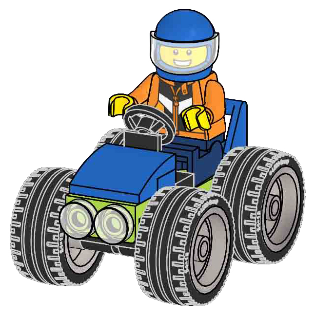 Lego Beach Quad