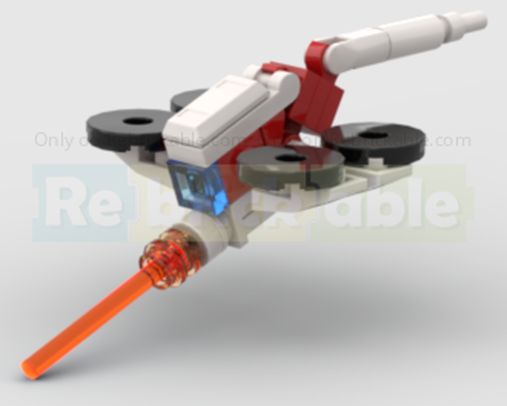 Lego "dragonfly" sci-fi medical drone