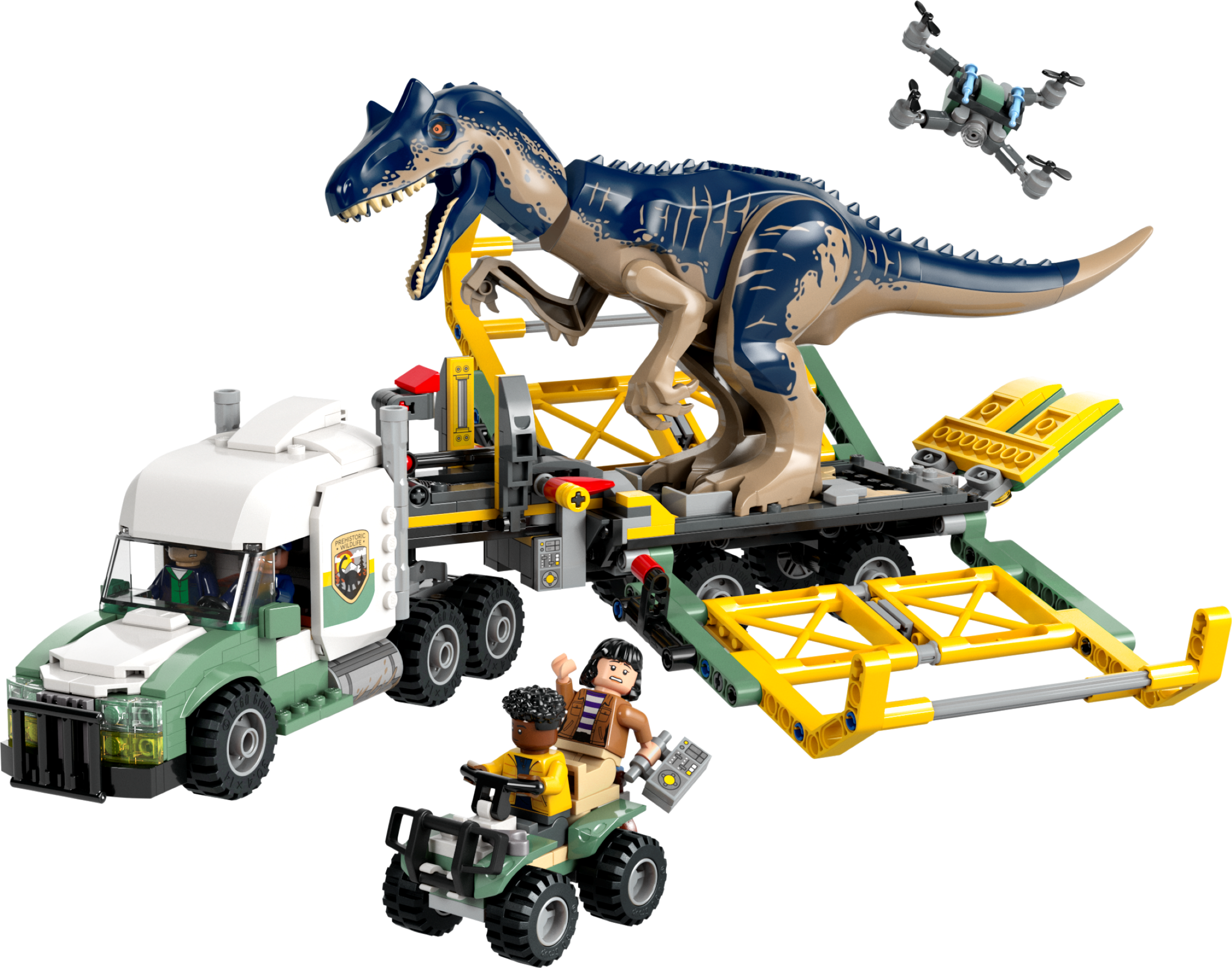 Lego Dinosaur Missions: Allosaurus Transport Truck