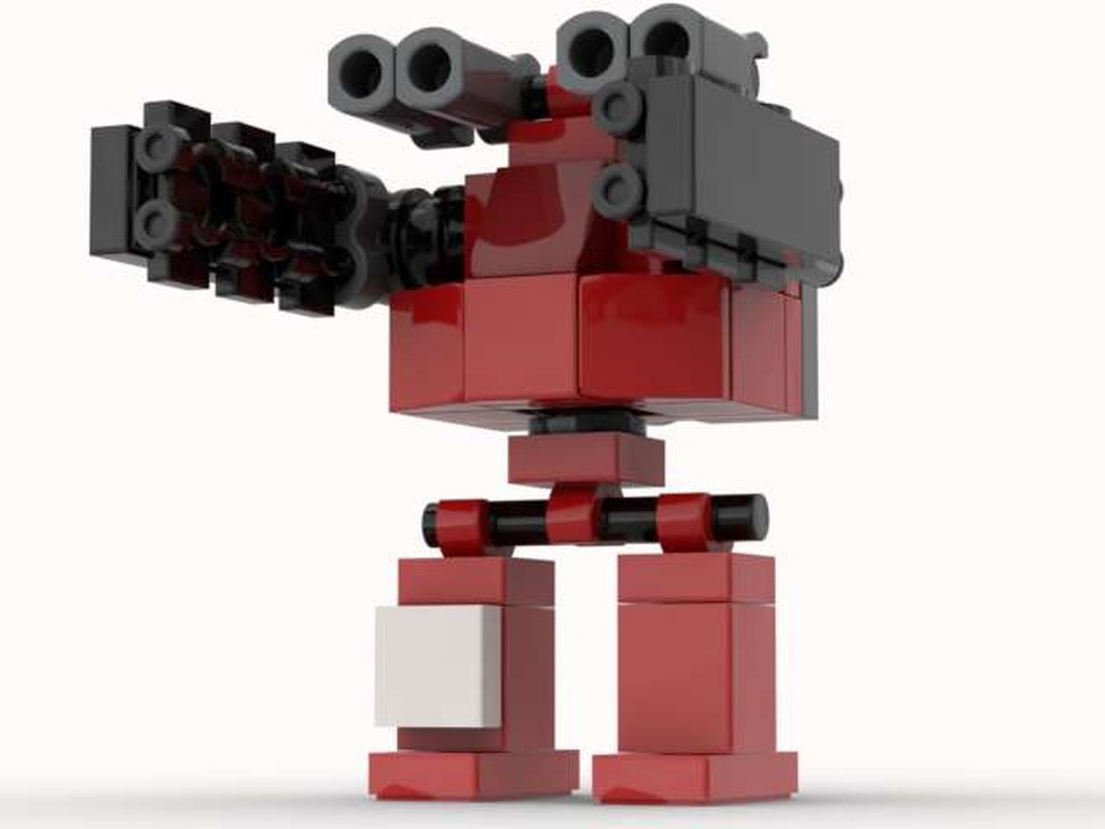 Lego Warhammer 40k Deredeo Dreadnought - red (micro)