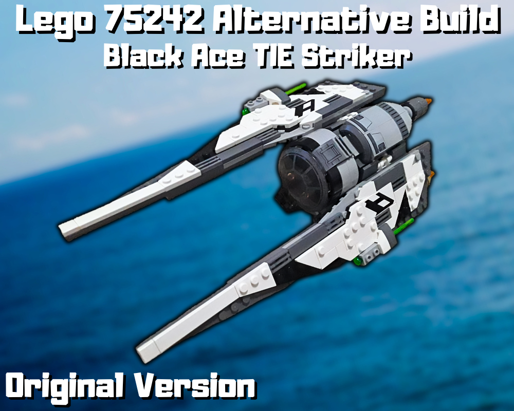 Lego Black Ace TIE Striker: Original Version