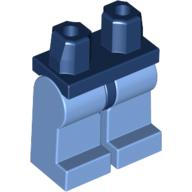 Lego Hips and Medium Blue Legs / Dark Blue