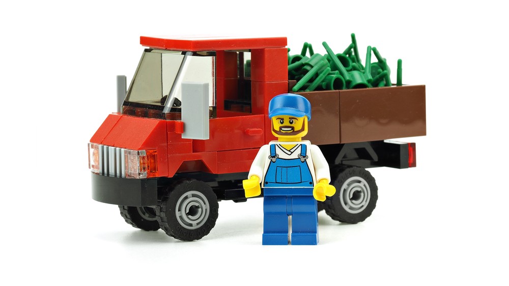 Lego Red truck