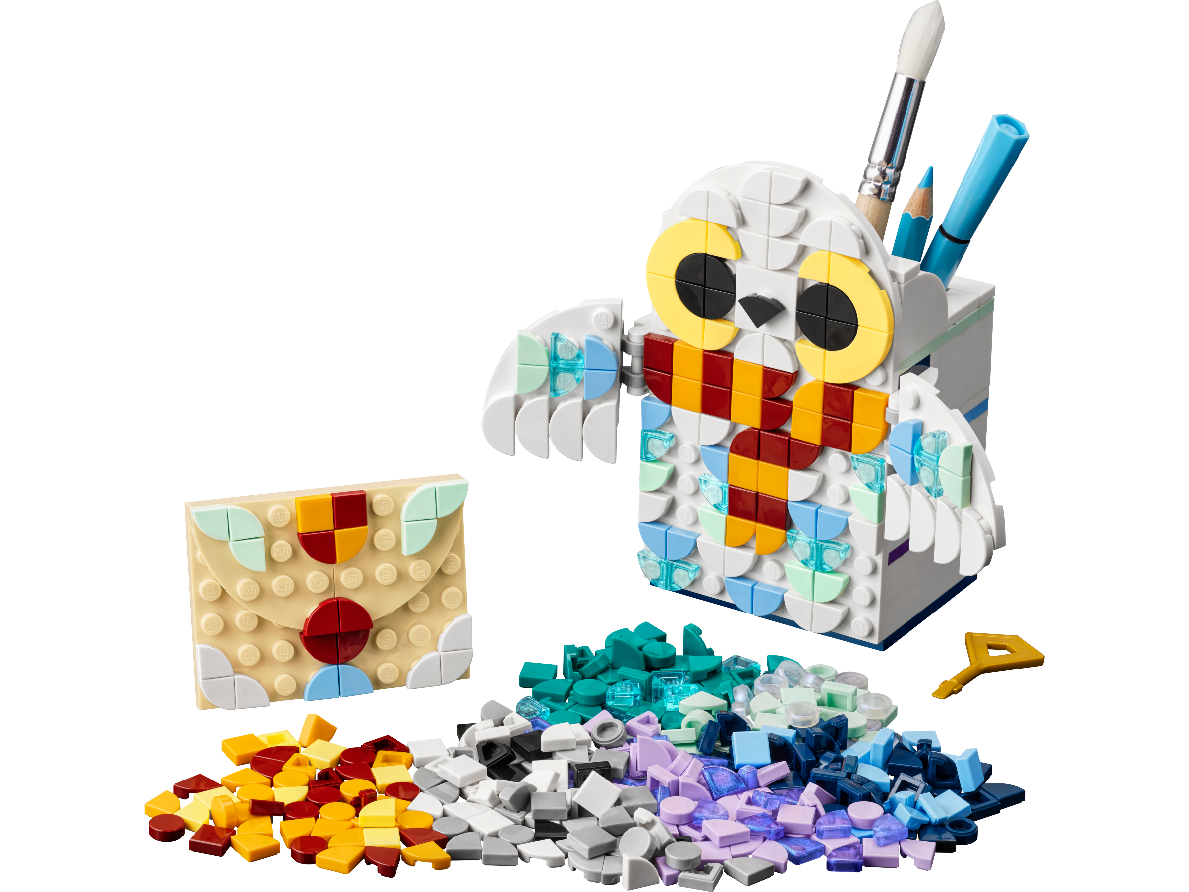 Lego Hedwig Pencil Holder