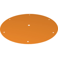 Lego Sail, Parachute / Orange
