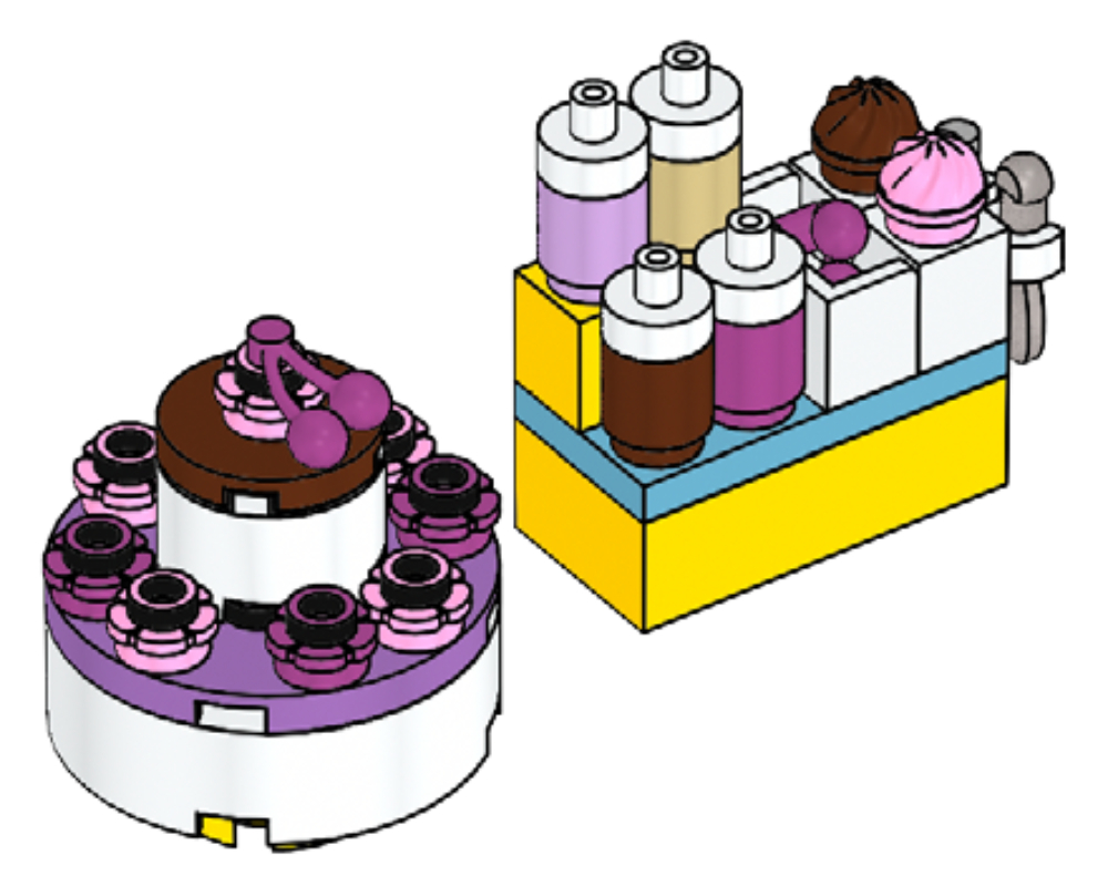 Lego Cake Decorating Set
