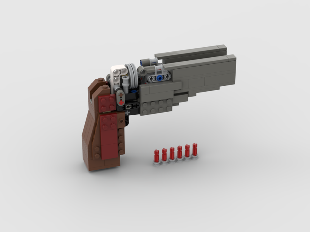 Lego Working 6 Shot Revolver