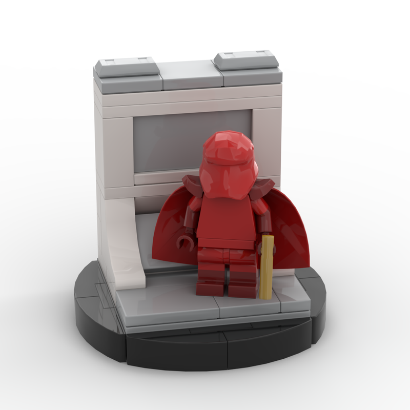 Lego Major Vonreg Diorama