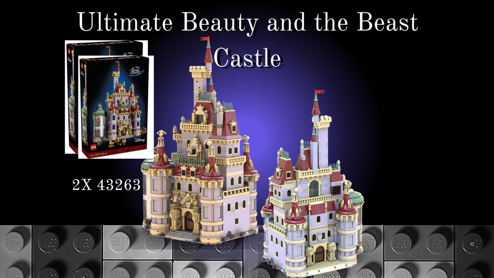 Lego Ultimate Beauty and the Beast Castle