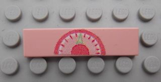 Lego Tile 1 x 4 with Weight Scale Pattern (Sticker) - Set 3242