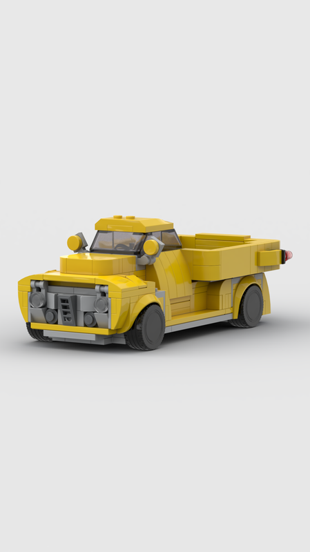 Lego Fallout Pick-R-Up Truck