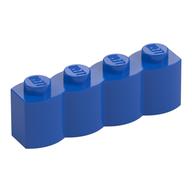 Lego Brick Special 1 x 4 Palisade [aka Log] / Blue