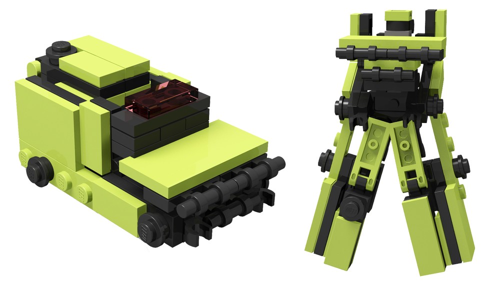 Lego Transformer Movie Ratchet Instruction Mini Mecha