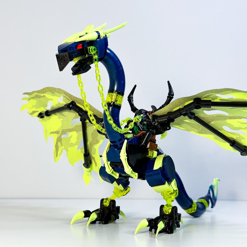 Lego The Dragon of Possessed Lloyd