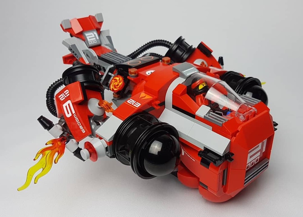 Lego 70615 - Kais Dragon Hammer Ship